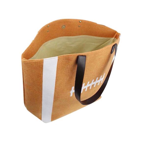 Football Game Day Beach Bag Tote - Picture 2 of 6